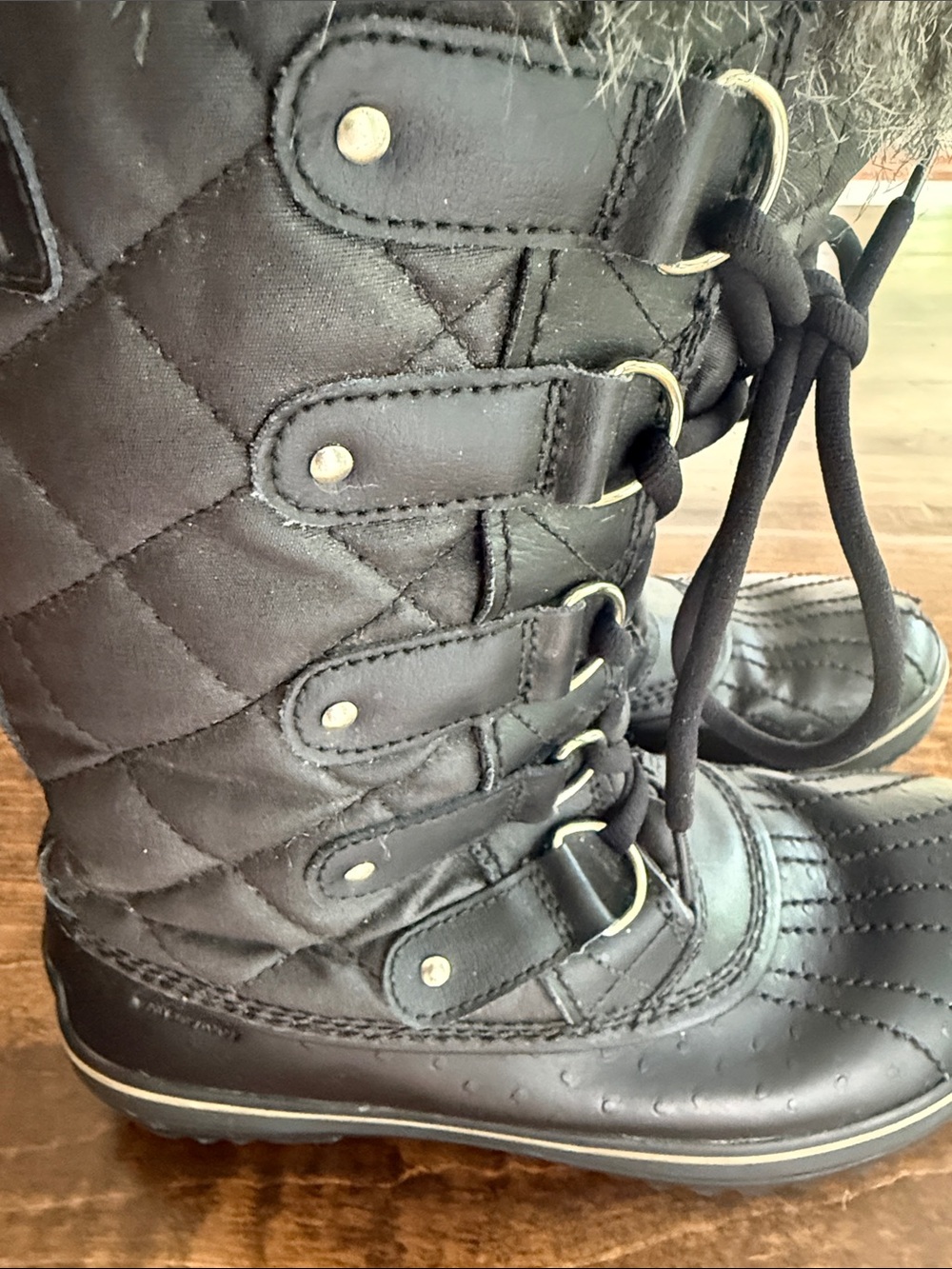 Sorel Women's Black Tofino ll  Waterproof Boots Size 7.5